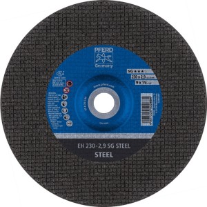 Tarcza tnąca SG STEEL średnica 230 x 2,9 mm wygięta stal otwór 22,23 mm PFERD