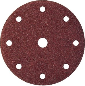 Krążek ścierny na rzep PS 22 K GLS 1 150 mm uziarnienie 80 do drewna / metal kor