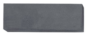 Osełka warsztatowa dł. 150 x szer. 50 x wys. 25 mm w. krz. średnia szary w karto