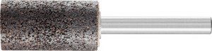 Ściernica trzpieniowa INOX średnica 16 x wys. 32 mm 6 mm korund szlachetny ADW 3