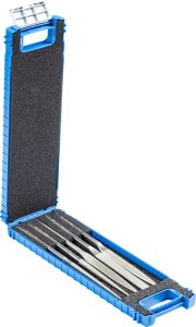 Zestaw diamentowych pilników ręcznych długość 215 mm 5-częśc. D 126 PFERD TOOLS