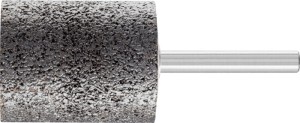 Ściernica trzpieniowa INOX EDGE średnica 32 x wysokość 40 mm 80 mm 6 mm korund n
