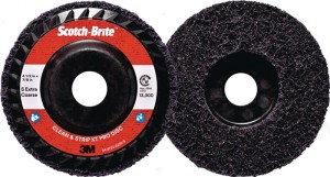 Krążek do czyszczenia zgrubnego XT-RD PRO śred.125 x  mm S extra średnie otwór 2