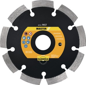 Diamentowa tarcza tnąca MST śred. 125 mm otwór 22,23 mm spaw. laser. 11 mm SAMED