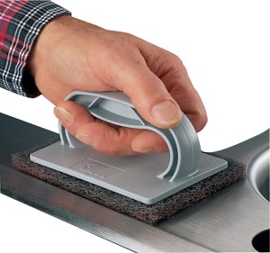 Blokada półsamoczynna PH961 dł. 120 x szer. 80 mm jasnoszary 3M