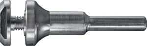 Uchwyt narz. do małych tarcz tnących do śred. otworu 10 mm śred. chwytu 6 mm PFE