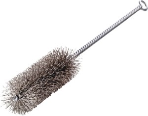 Szczotka walcowa długość 300 mm śred. 10 mm 0,15 mm drut stalowy długość drutu 1