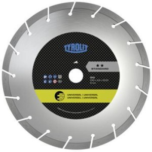 Diamentowa tarcza tnąca DCU Standard śred. 230 mm otwór 22,23 mm Bau universal w