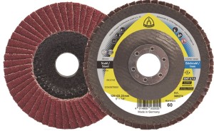 Tarcza lamelowa (listkowa) SMT 674 śred. 125 mm uziarnienie 60 mm prosta stal ko