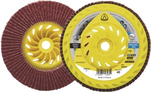Tarcza lamelowa (listkowa) SMT 975 śred. 125 mm uziarn. 60 mm fal. 6 stop. stal