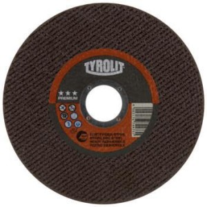 Tarcza tnąca Premium średnica 125 x 1 mm prosta INOX otwór 22,23 mm TYROLIT