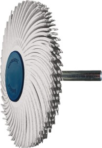 Promieniowa szczotka tarczowa Sunburst śred. 76 mm uziarnienie 120 biały 10 000