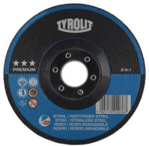 Ściernica do obróbki zgrubnej PREMIUM śred. 125 x gr. 4 mm uziarnienie 30 zakrzy