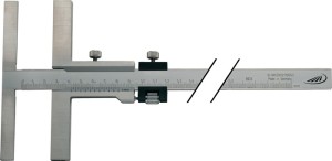 Suwmiarka traserska 160 mm z precyzyjną regulacją długość ogranicznika 135 mm HE