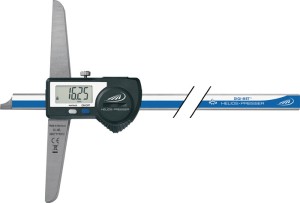 Głębokościomierz suwmiarkowy DIN 862 DIGI-MET® IP67 300 mm wyjście danych prosta