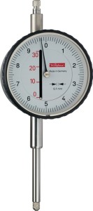 Czujnik zegarowy M 10C 30 mm odczyt 0,1 mm KÄFER