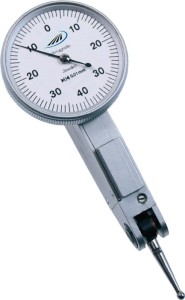 Czujnik dźwigienkowy DIN 2270 ± 0,4 mm odczyt 0,01 mm śred. pierścienia zewnętrz