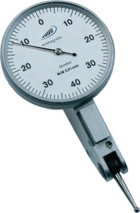 Czujnik dźwigienkowy DIN 2270 ± 0,4 mm odczyt 0,01 mm śred. pierścienia zewnętrz