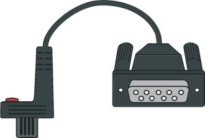 Kabel do transmisji danych DIGI-MET® RS232 pasuje do zmiennej danych długość 2 m