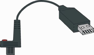 Kabel do transmisji danych DIGI-MET® USB pasuje do zmiennej danych długość 2 m H