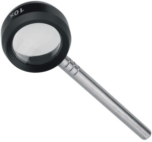 Lupa ręczna Tech-Line powiększenie 8x śred. soczewki 28 mm SCHWEIZER