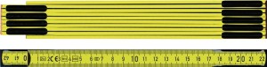 Miara składana długość 2 m mm/cm EG III drewno żółte BMI