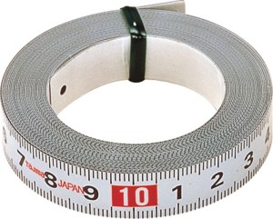Taśma pomiarowa długość 2 m szerokość taśmy 13 mm mm/cm samoprzylepny TAJIMA