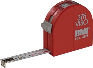 Miara zwijana VISO długość 3 m szerokość 16 mm mm/cm EG II poliamid wizjer BMI