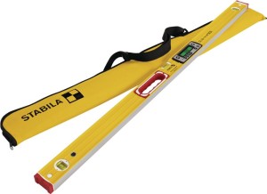 Poziomica elektroniczna TECH 196 DL 122 cm aluminium żółte ± 0,5 mm/m ± 0,5 mm/m