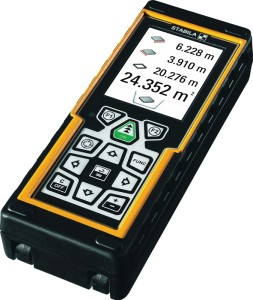Laserowy miernik odległości LD 520 0,05–200 m ± 1 mm IP 54 STABILA