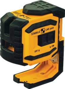 Laser pionowy do linii krzyżowych LAX 300 20 m ± 0,3 mm/m STABILA