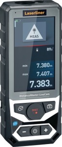 Laserowy miernik odległości DistanceMaster LiveCam 150 m ± 1,5 mm IP65 LASERLINE