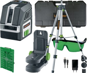 Laser liniowy krzyżowy PocketCross-Laser 2G ± 3,5 stop. ± 0,3 mm/m 55 m klasa la