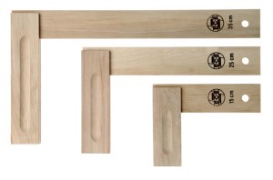 Kątownik stolarski 227 długość ramienia 150 mm bez ukosu krótkie ramię 110 mm EC