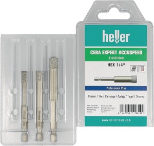 Wiertło do płytek gresowych Cera Expert Accuspeed 3-części śred. 6, 8, 10 mm trz
