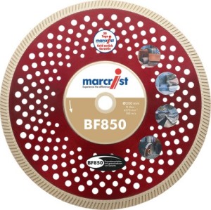 Diamentowa tarcza tnąca BF850 śred. 300 mm otwór 25,4 mm wys. segmentu 12 mm gr.