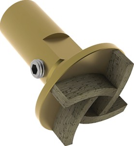 Ściernica garnkowa diamentowa TA750 Mini 40 mm klej do płytek M14 D 601 MARCRIST