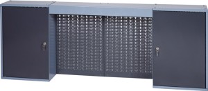 Szafka wisząca wisząca na narzędzia wys. 600 x szer. 1600 x gł. 200 mm młotkowan