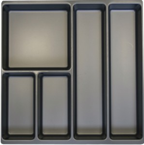 Organizowanie miejsc w szufladach wysokość frontu 60 mm 5 półek