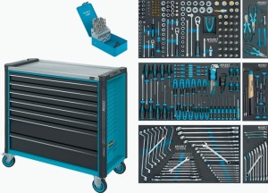 Wózek narzędziowy 179NXXL-7/340 szer. 1131 x gł. 518 x wys.1020 mm 1000 kg 7 szu