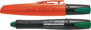 Marker przemysłowy Visor permanent zielony wodoodporny PICA
