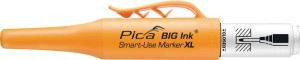Marker trwały BIG INK SMART-USE-MARKER XL biały szerokość kreski 2-4 mm końcówka