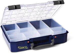 Skrzynka asortymentowa CarryLite 80 4x8-9 szer. 337 x gł. 278 x wys. 80 mm 9 pół