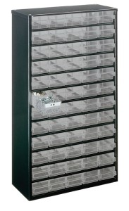 Magazynek na drobne części szer. 306 x gł. 150 x w. 552 mm g. b.st. 60 szuflad p