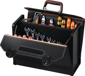 Torba na narzędzia TOP-LINE Plus CP-7 szer. 420 x gł. 185 x wys. 315 mm 24 l skó
