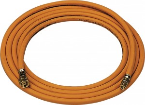 Wąż do propanu 4 x 4 mm G 3/8 cal. LH x G 3/8 cal. LH wys. ciśn. długość 5 m SIE