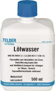 Woda lutownicza 500 ml FELDER