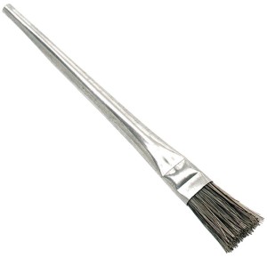 Pędzel do preparatów lutowniczych długość 120 mm szerokość 15 mm włosie chińskie