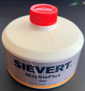 Woda lutownicza żel MaxSieFlux 320 ml na cynk tytanowy, miedź, stal sz. SIEVERT