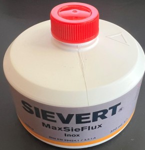 Woda lutownicza MaxSieFlux Inox 320 ml na stal szlachetną SIEVERT
